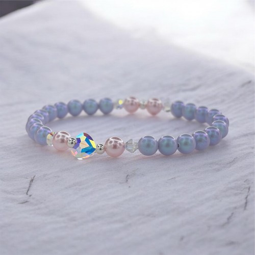 Дамска Гривна с Перли Сваровски/Swarovski HARMONY